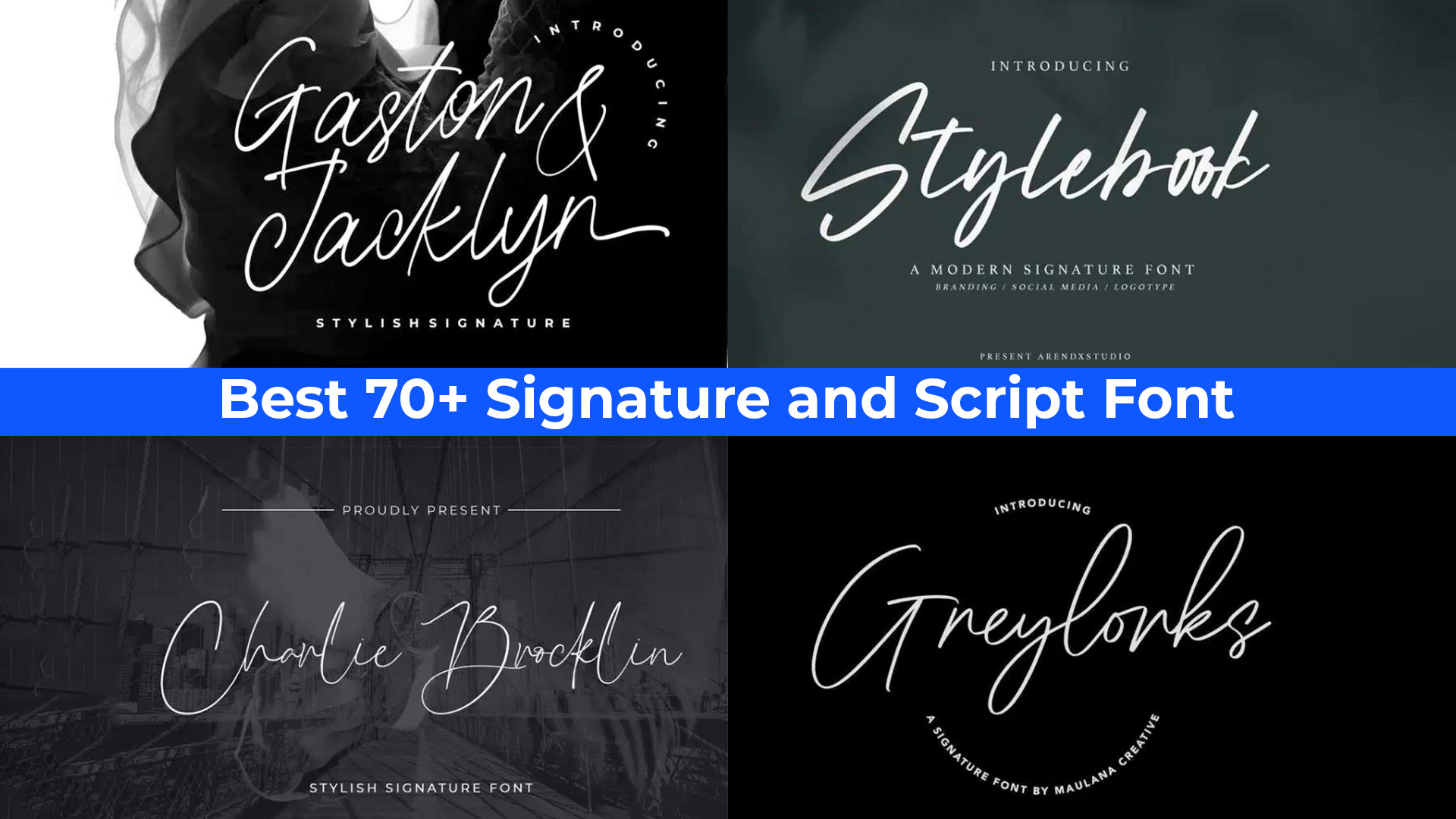 70+ Best Signature Font and Script Font Download